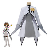 Cardcaptor Sakura Kinomoto Sakura Cosplay Costume Summer Dress for Adults - Coscosmos