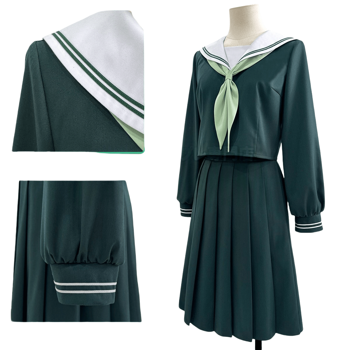 Cat Sailor Suit Cosplay Costume - Pharmacy Girl's Whisper Anime Outfit - Coscosmos Cat Sailor Suit Cosplay Costume - Pharmacy Girl's Whisper Anime Outfit - Coscosmos