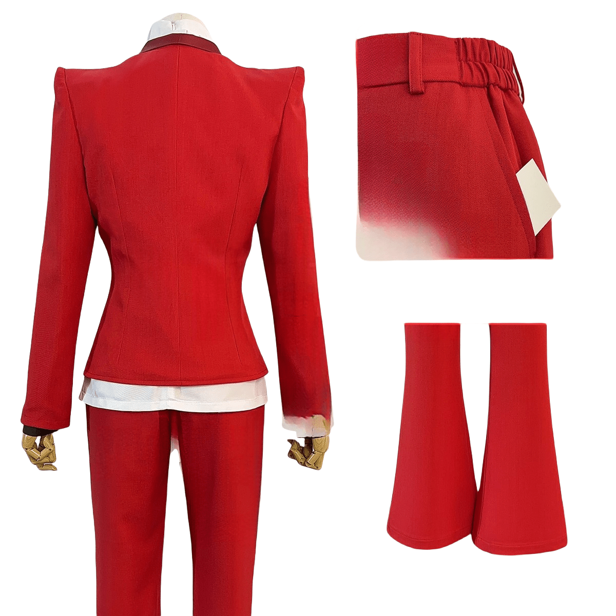 Charlie Morningstar Cosplay Costume from Hazbin Hotel - Premium Quality - Coscosmos Charlie Morningstar Cosplay Costume from Hazbin Hotel - Premium Quality - Coscosmos
