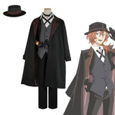 Chuuya Nakahara Cosplay Costume - Bungo Stray Dogs Anime Outfit - Coscosmos
