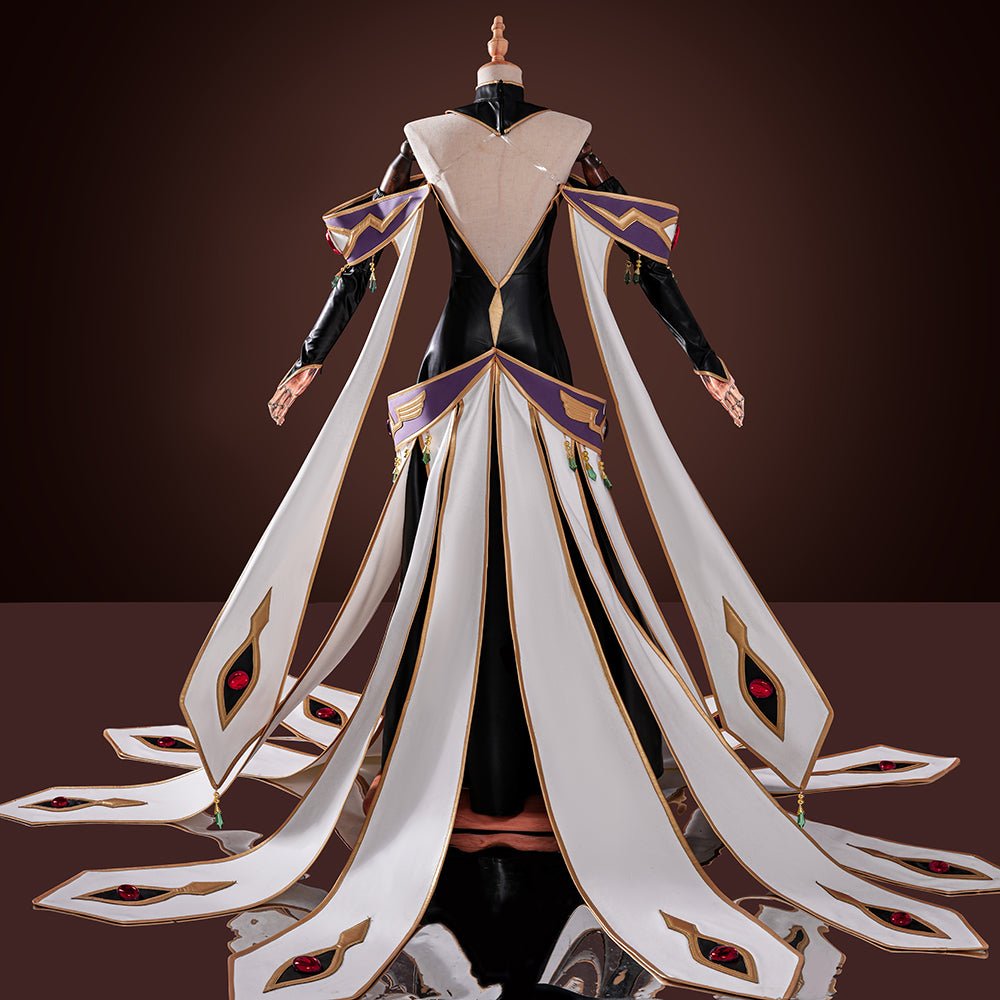 Code Geass: Lelouch of the Rebellion C.C. Queen Cosplay Costume - Coscosmos Code Geass: Lelouch of the Rebellion C.C. Queen Cosplay Costume - Coscosmos