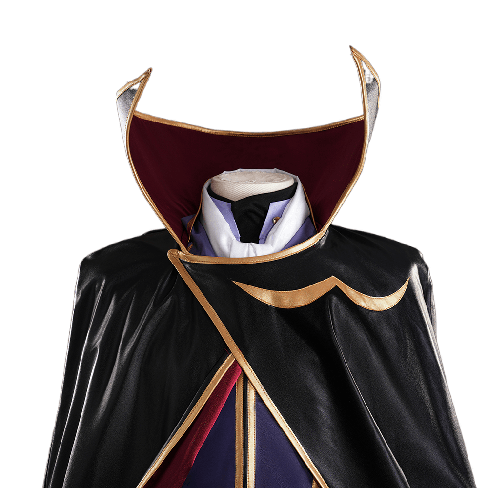 Code Geass: Lelouch of the Rebellion ZERO Cosplay Costume - Premium Quality Anime Outfit - Coscosmos Code Geass: Lelouch of the Rebellion ZERO Cosplay Costume - Premium Quality Anime Outfit - Coscosmos