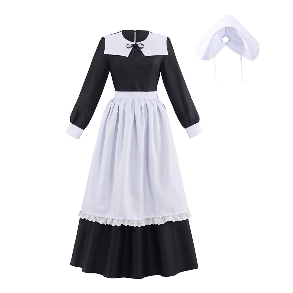 Colonial Maid Cosplay Costume – Elegant & Authentic Outfit - Coscosmos Colonial Maid Cosplay Costume – Elegant & Authentic Outfit - Coscosmos