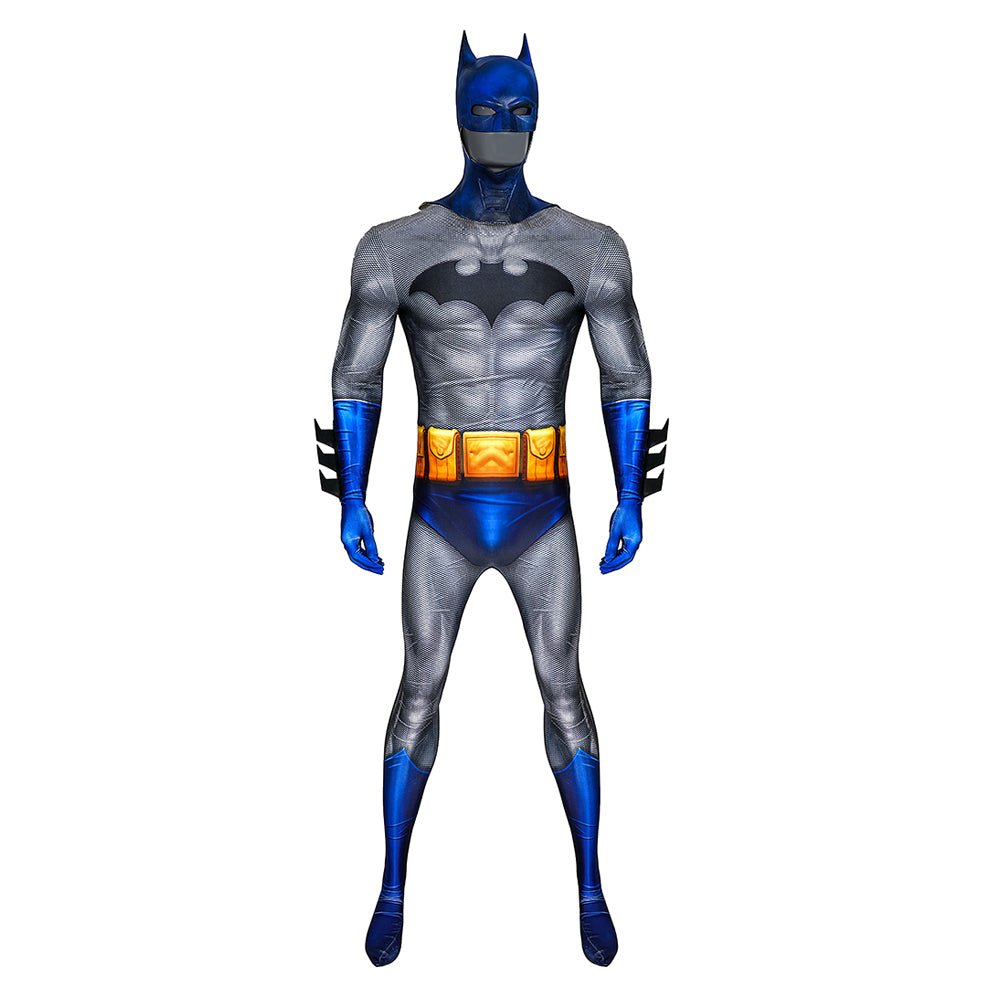 Comic Batman Hush Halloween Cosplay Batman Costume Printing Bodysuit Full Set - Coscosmos Comic Batman Hush Halloween Cosplay Batman Costume Printing Bodysuit Full Set - Coscosmos