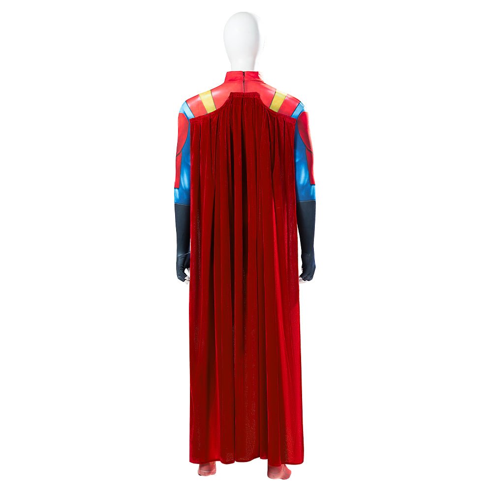Comics The New 52 Superman Halloween Cosplay Superman Battle Suit Costume Full Set - Coscosmos Comics The New 52 Superman Halloween Cosplay Superman Battle Suit Costume Full Set - Coscosmos