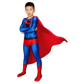 Crisis on Infinite Earths Superman Kal - El Clark Kent Kid Cosplay Costume - Coscosmos