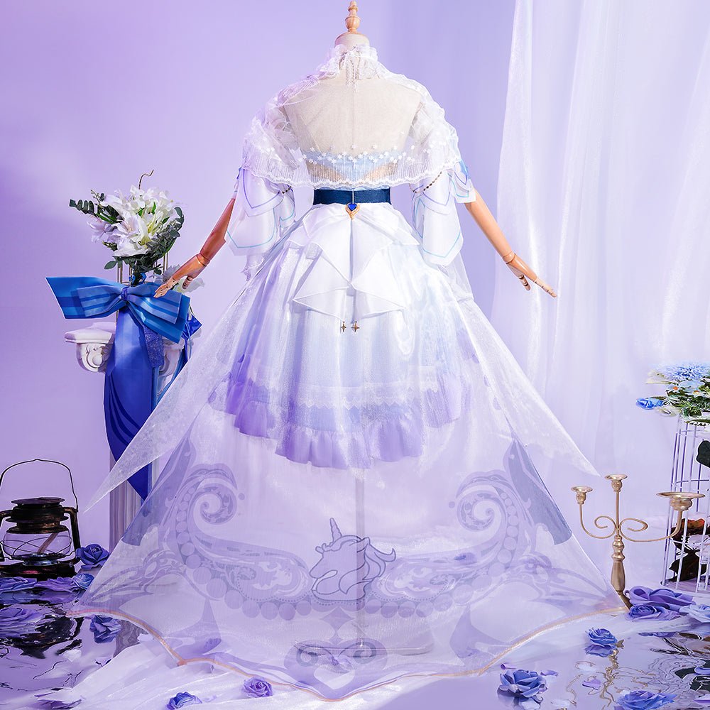 Da Qiao Wedding Lolita New Style Dynasty Warriors Cosplay Costume - Coscosmos Da Qiao Wedding Lolita New Style Dynasty Warriors Cosplay Costume - Coscosmos