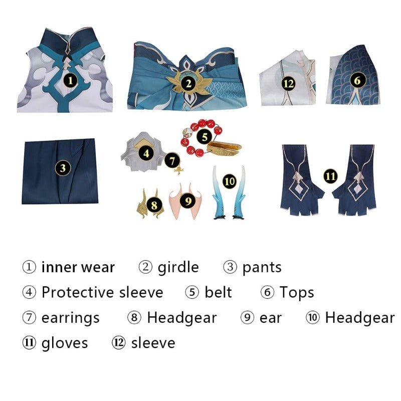 Dan Heng Costume Honkai: Star Rail Cosplay Suit Handcrafted for Halloween and Events - Coscosmos Dan Heng Costume Honkai: Star Rail Cosplay Suit Handcrafted for Halloween and Events - Coscosmos