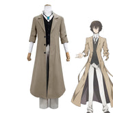 Dazai Osamu Cosplay Costume from Bungo Stray Dogs - Premium Quality - Coscosmos