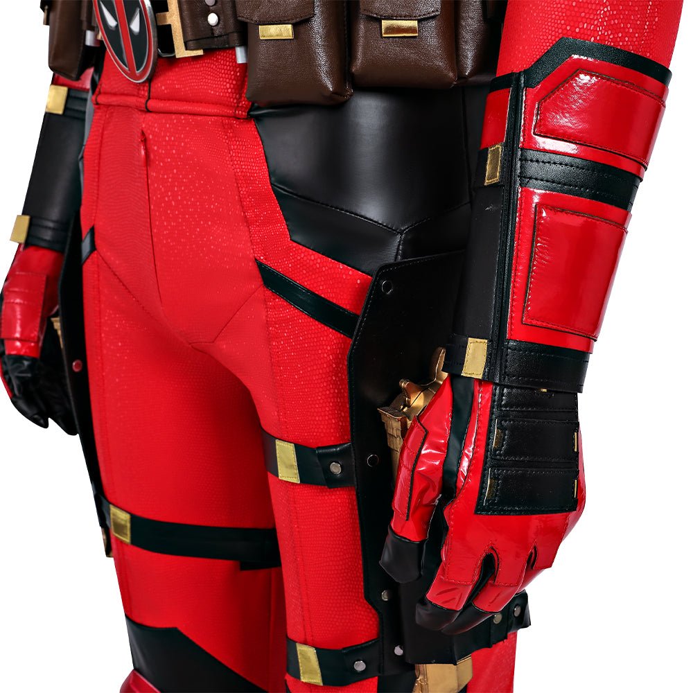 Deadpool 3 Wolverine Wade Winston Wilson Cosplay Costume Full Set With Shoes - Coscosmos Deadpool 3 Wolverine Wade Winston Wilson Cosplay Costume Full Set With Shoes - Coscosmos