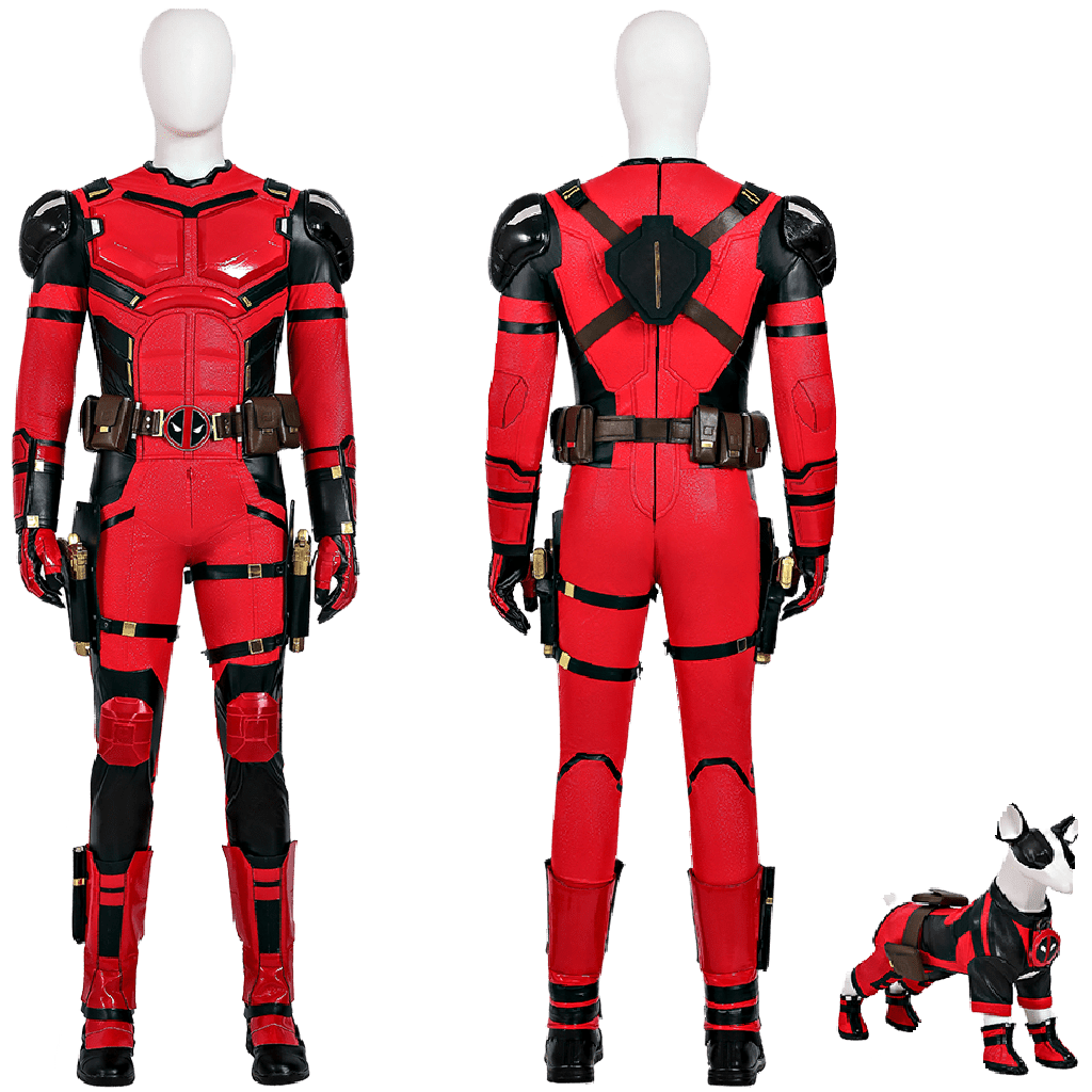 Deadpool 3 Wolverine Wade Winston Wilson Cosplay Costume Full Set With Shoes - Coscosmos Deadpool 3 Wolverine Wade Winston Wilson Cosplay Costume Full Set With Shoes - Coscosmos