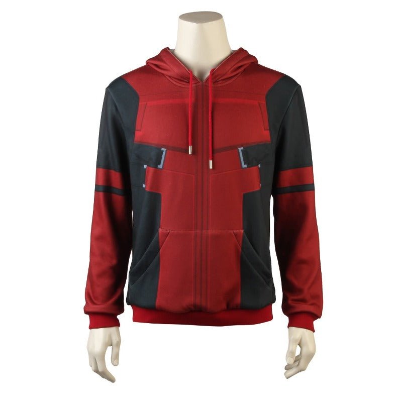 Deadpool Hoodie Cosplay Costume - Comfortable and Stylish Cosplay Outfit for Fans - Coscosmos Deadpool Hoodie Cosplay Costume - Comfortable and Stylish Cosplay Outfit for Fans - Coscosmos