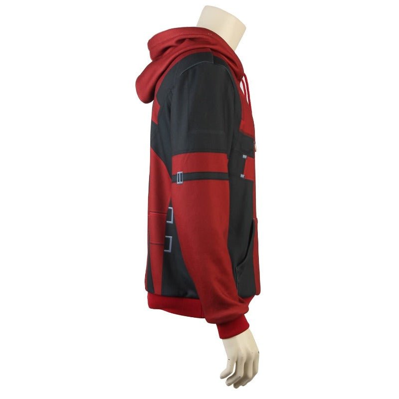 Deadpool Hoodie Cosplay Costume - Comfortable and Stylish Cosplay Outfit for Fans - Coscosmos Deadpool Hoodie Cosplay Costume - Comfortable and Stylish Cosplay Outfit for Fans - Coscosmos