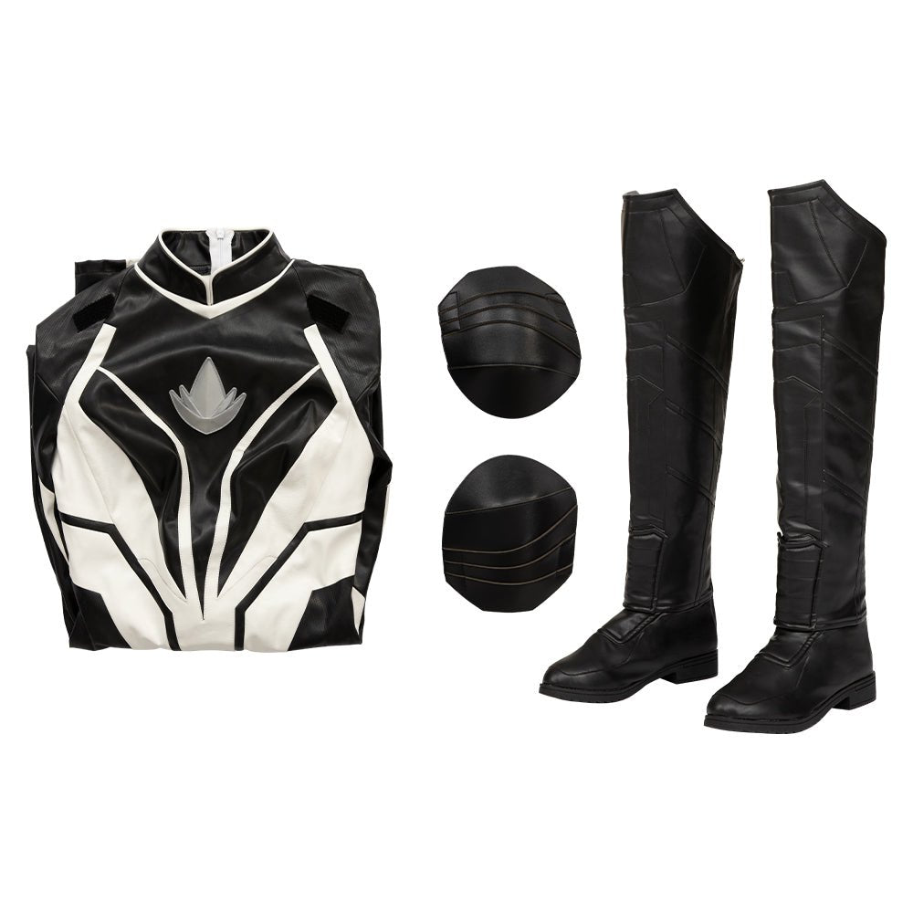 Deluxe Monica Rambeau Halloween Cosplay Costume from The Marvels - Captain Marvel 2 - Coscosmos Deluxe Monica Rambeau Halloween Cosplay Costume from The Marvels - Captain Marvel 2 - Coscosmos