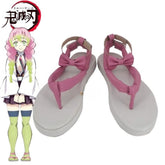 Demon Slayer Cosplay Shoes Mitsuri Kanroji Custom Slayer Footwear - Coscosmos