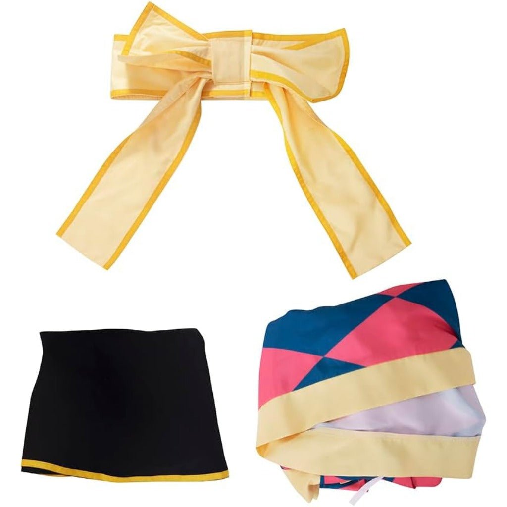 Demon Slayer Howl's Moving Castle Anime Women Pink Kimono Lolita Dress with Bow - Coscosmos Demon Slayer Howl's Moving Castle Anime Women Pink Kimono Lolita Dress with Bow - Coscosmos