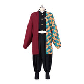 Demon Slayer: Kimetsu no Yaiba Giyuu Tomioka Cosplay Costume, High - Quality Outfit Embroidered Version - Coscosmos