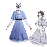 Demon Slayer Kochou Shinobu Cosplay Costume Full Dress Set - Coscosmos