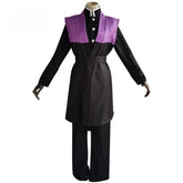 Demon Slayer Shinazugawa Genya Cosplay Costume Uniform Set - Coscosmos