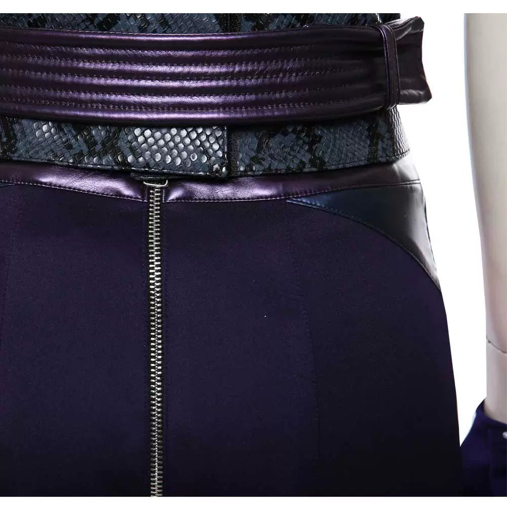 Descendants 3 Mal Cosplay Costume - Purple & Black Outfit for Women - Coscosmos Descendants 3 Mal Cosplay Costume - Purple & Black Outfit for Women - Coscosmos