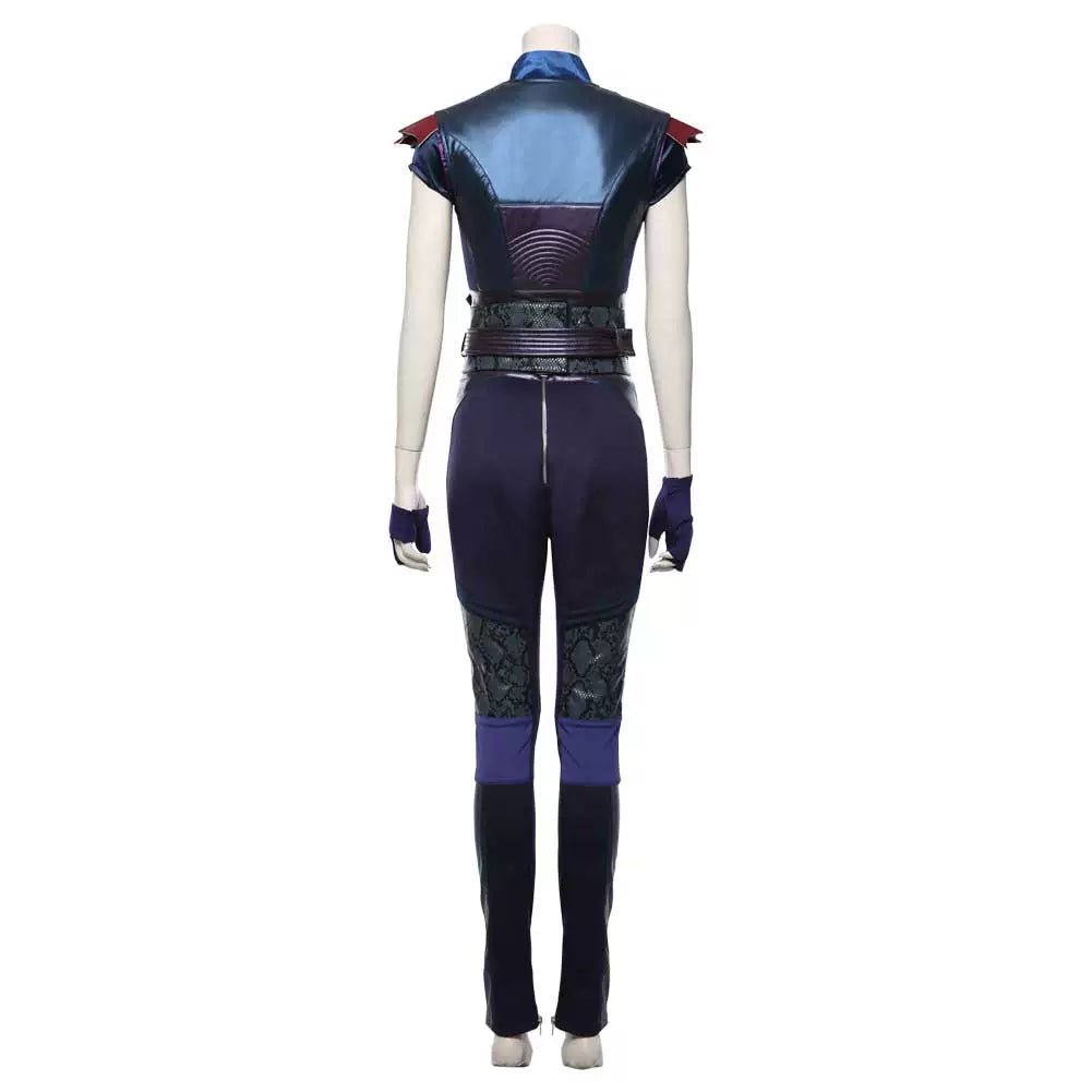 Descendants 3 Mal Cosplay Costume - Purple & Black Outfit for Women - Coscosmos Descendants 3 Mal Cosplay Costume - Purple & Black Outfit for Women - Coscosmos