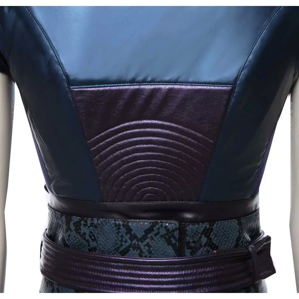 Descendants 3 Mal Cosplay Costume - Purple & Black Outfit for Women - Coscosmos Descendants 3 Mal Cosplay Costume - Purple & Black Outfit for Women - Coscosmos