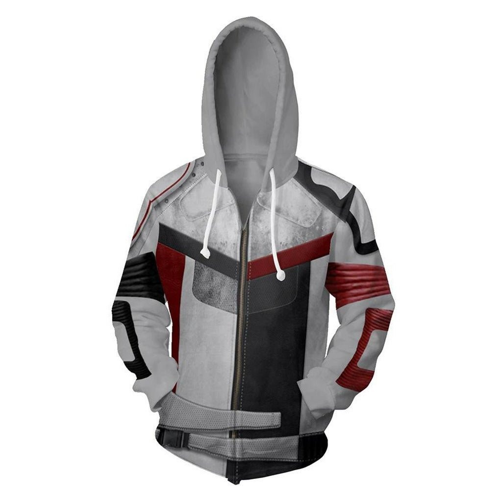 Descendants 3 Series 3D Digital Print Hoodie – Cosplay Anime Loose Jacket - Coscosmos Descendants 3 Series 3D Digital Print Hoodie – Cosplay Anime Loose Jacket - Coscosmos