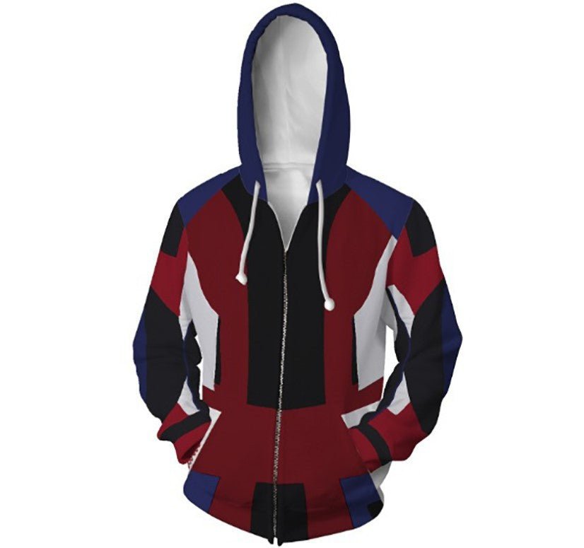 Descendants 3 Series 3D Digital Print Hoodie – Cosplay Anime Loose Jacket - Coscosmos Descendants 3 Series 3D Digital Print Hoodie – Cosplay Anime Loose Jacket - Coscosmos