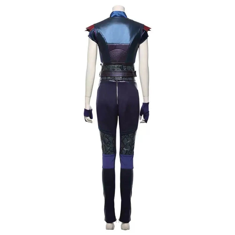 Descendants Princess Mal Serise Cospaly Costume Womens Purple/Red/Blue/Pink - Coscosmos Descendants Princess Mal Serise Cospaly Costume Womens Purple/Red/Blue/Pink - Coscosmos