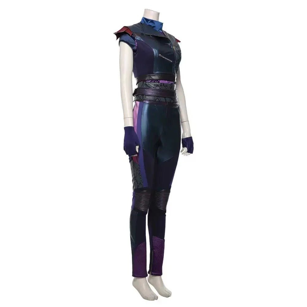 Descendants Princess Mal Serise Cospaly Costume Womens Purple/Red/Blue/Pink - Coscosmos Descendants Princess Mal Serise Cospaly Costume Womens Purple/Red/Blue/Pink - Coscosmos