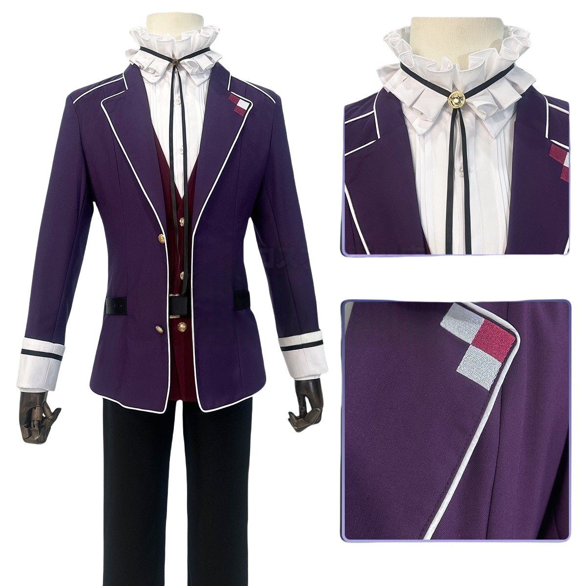 Devil Lover Sakamaki Kanato Cosplay Costume - Premium Quality Anime Outfit - Coscosmos Devil Lover Sakamaki Kanato Cosplay Costume - Premium Quality Anime Outfit - Coscosmos