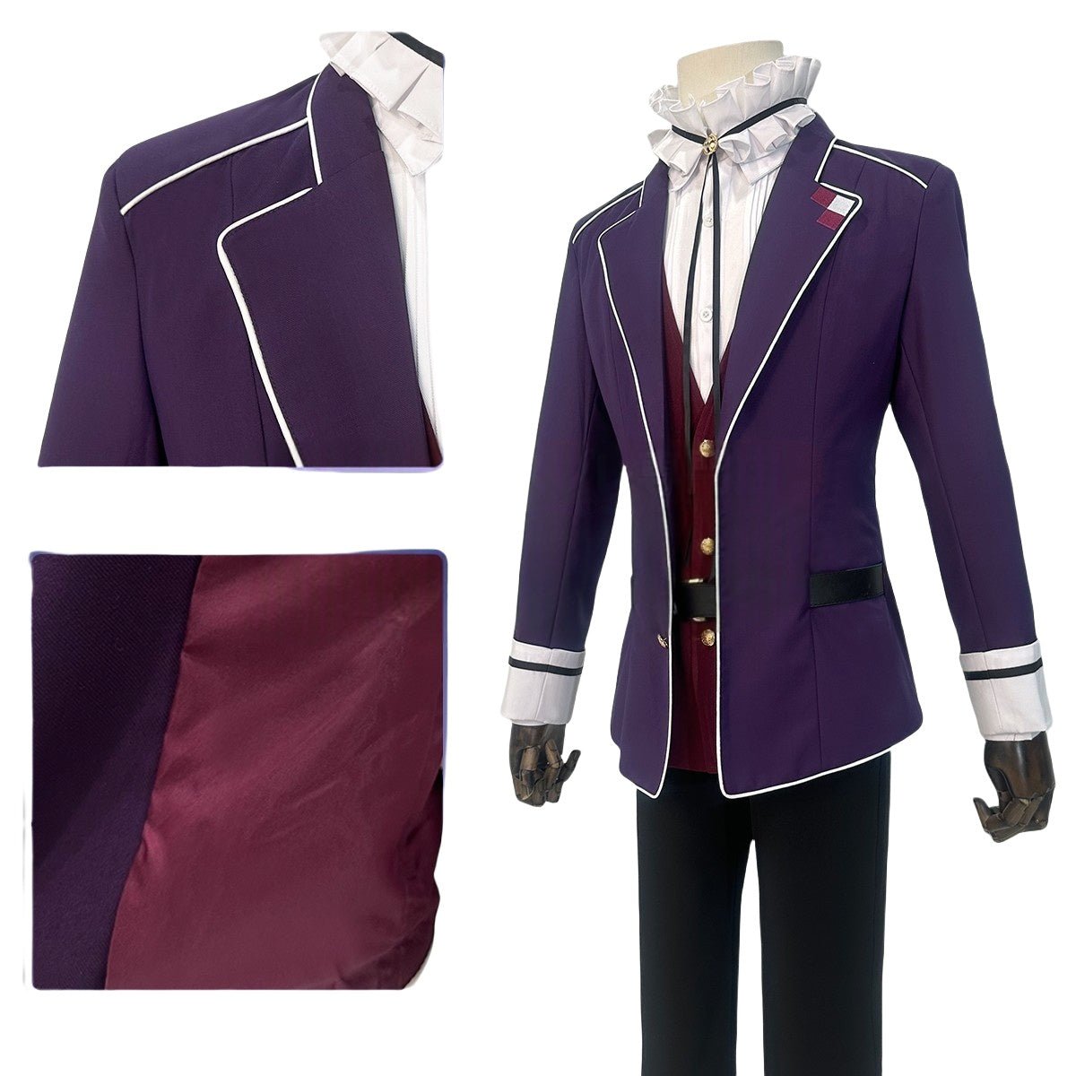 Devil Lover Sakamaki Kanato Cosplay Costume - Premium Quality Anime Outfit - Coscosmos Devil Lover Sakamaki Kanato Cosplay Costume - Premium Quality Anime Outfit - Coscosmos