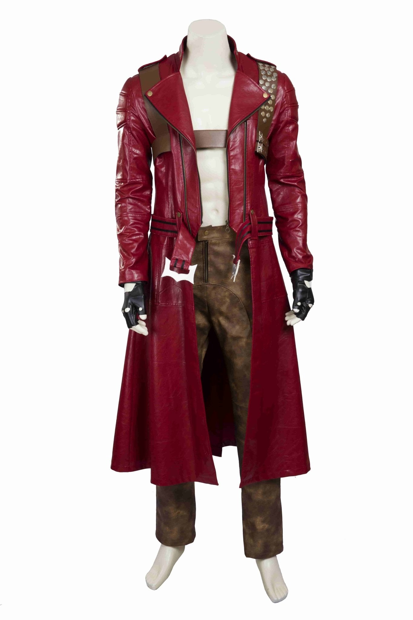 Devil May Cry Dante Cosplay Costume - High Quality Game Character Outfit - Coscosmos Devil May Cry Dante Cosplay Costume - High Quality Game Character Outfit - Coscosmos