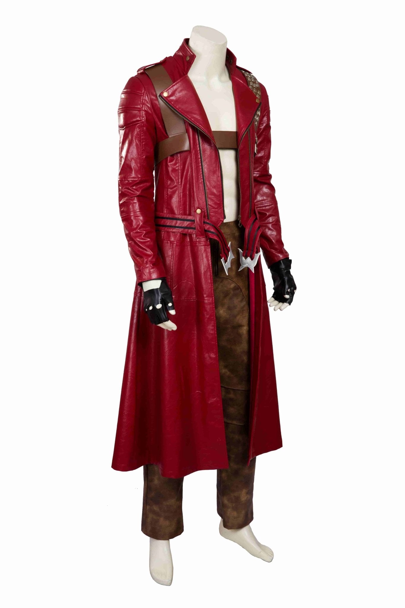 Devil May Cry Dante Cosplay Costume - High Quality Game Character Outfit - Coscosmos Devil May Cry Dante Cosplay Costume - High Quality Game Character Outfit - Coscosmos