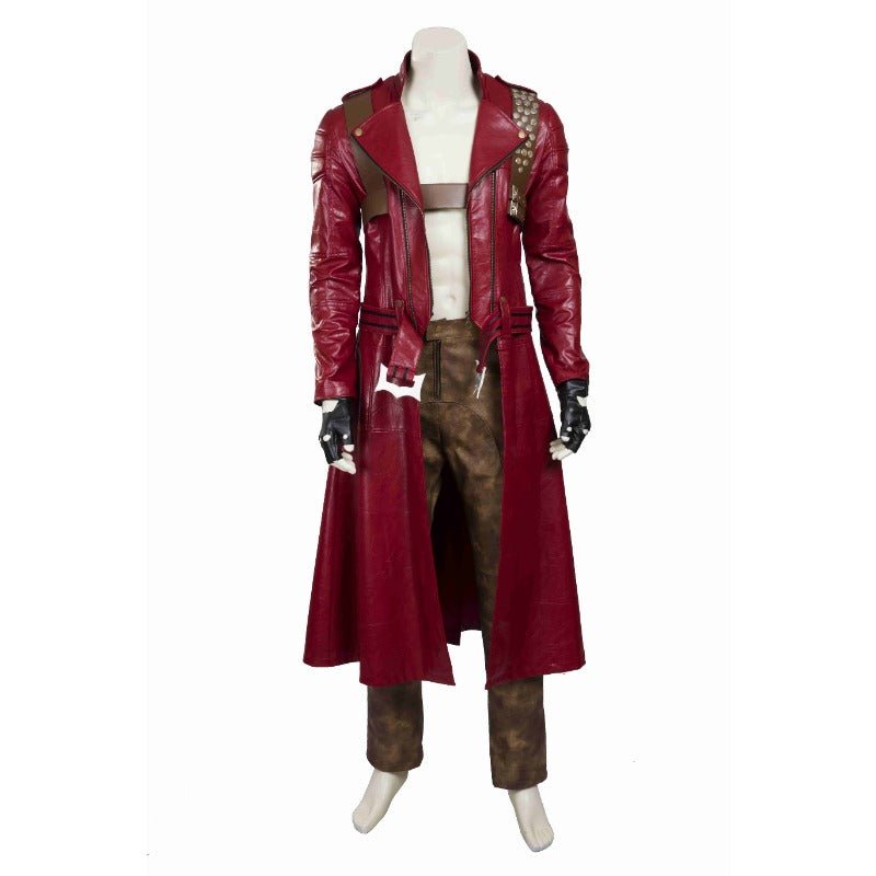 Devil May Cry Dante Cosplay Costume - High Quality Game Character Outfit - Coscosmos Devil May Cry Dante Cosplay Costume - High Quality Game Character Outfit - Coscosmos