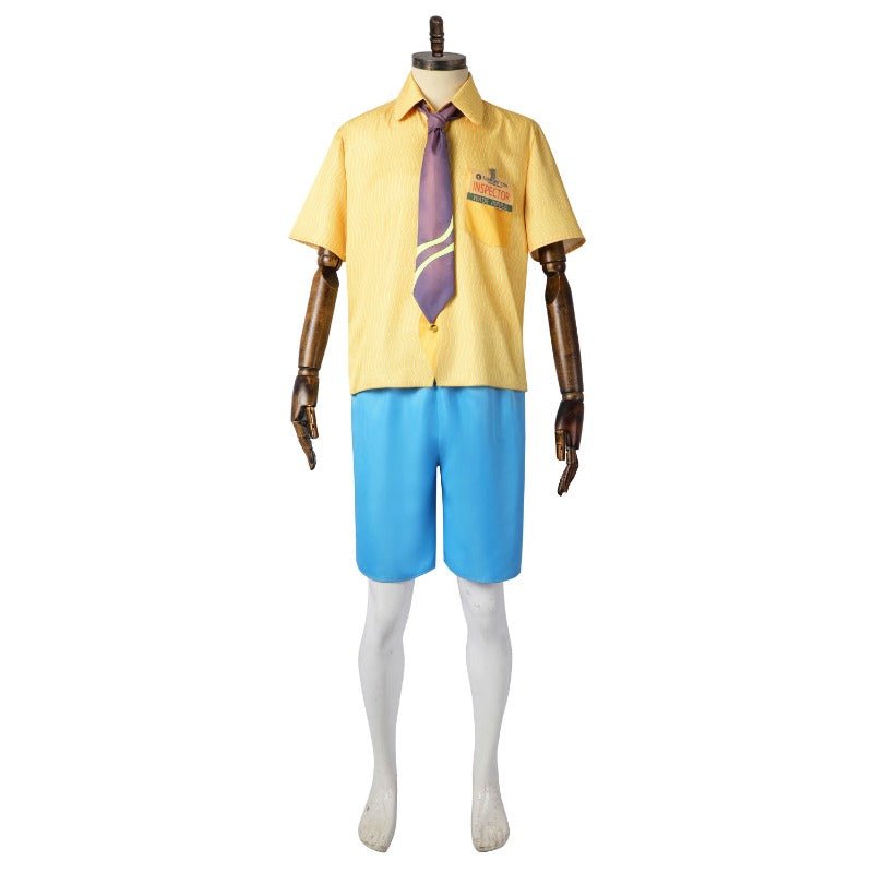 Disney Elemental Wade Ripple Cosplay Costume Halloween Outfit - Coscosmos Disney Elemental Wade Ripple Cosplay Costume Halloween Outfit - Coscosmos