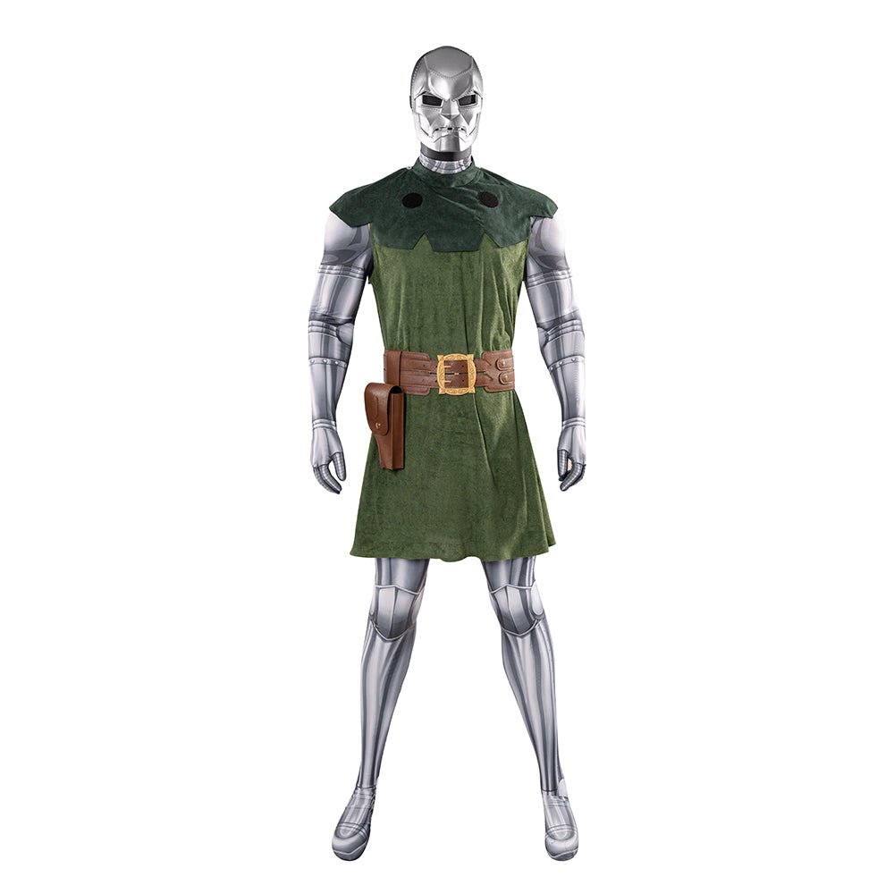 Doctor Doom Cosplay Costume - Premium Marvel Comics Anime Outfit - Coscosmos Doctor Doom Cosplay Costume - Premium Marvel Comics Anime Outfit - Coscosmos
