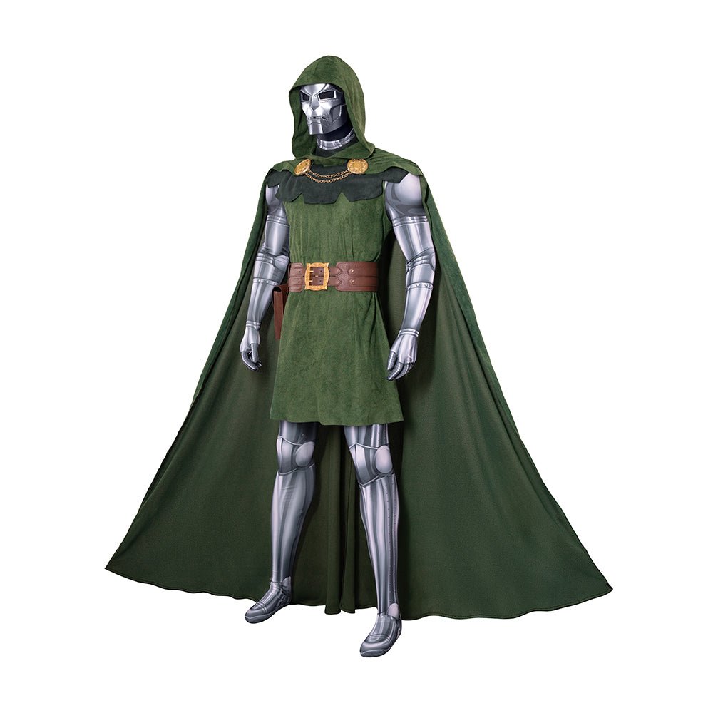 Doctor Doom Cosplay Costume - Premium Marvel Comics Anime Outfit - Coscosmos Doctor Doom Cosplay Costume - Premium Marvel Comics Anime Outfit - Coscosmos