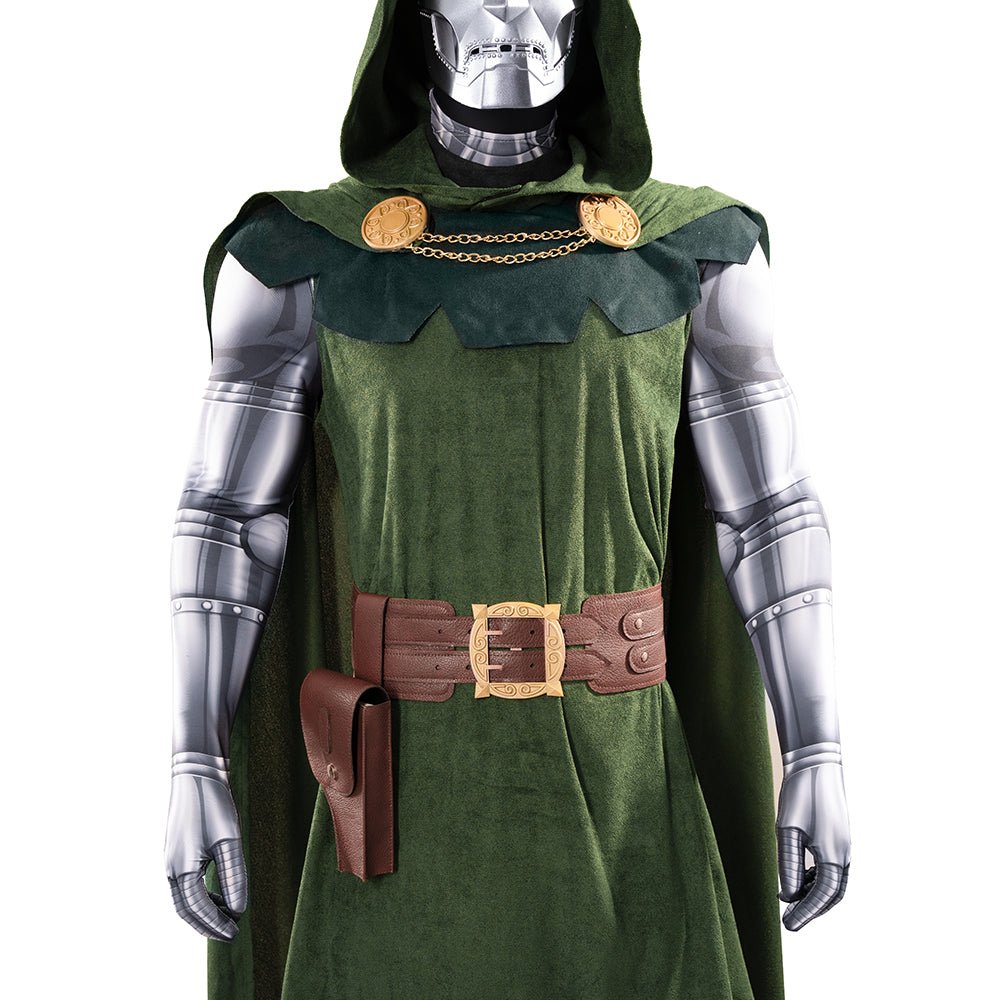 Doctor Doom Cosplay Costume - Premium Marvel Comics Anime Outfit - Coscosmos Doctor Doom Cosplay Costume - Premium Marvel Comics Anime Outfit - Coscosmos
