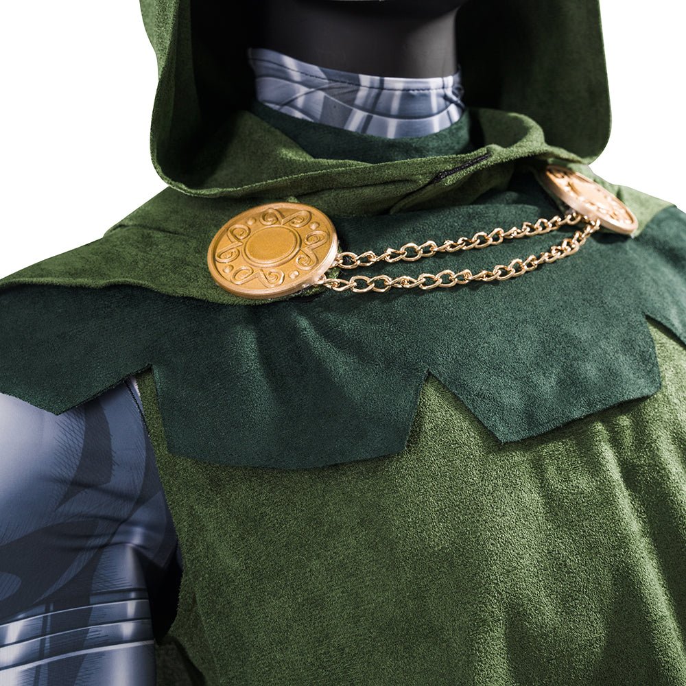 Doctor Doom Cosplay Costume - Premium Marvel Comics Anime Outfit - Coscosmos Doctor Doom Cosplay Costume - Premium Marvel Comics Anime Outfit - Coscosmos