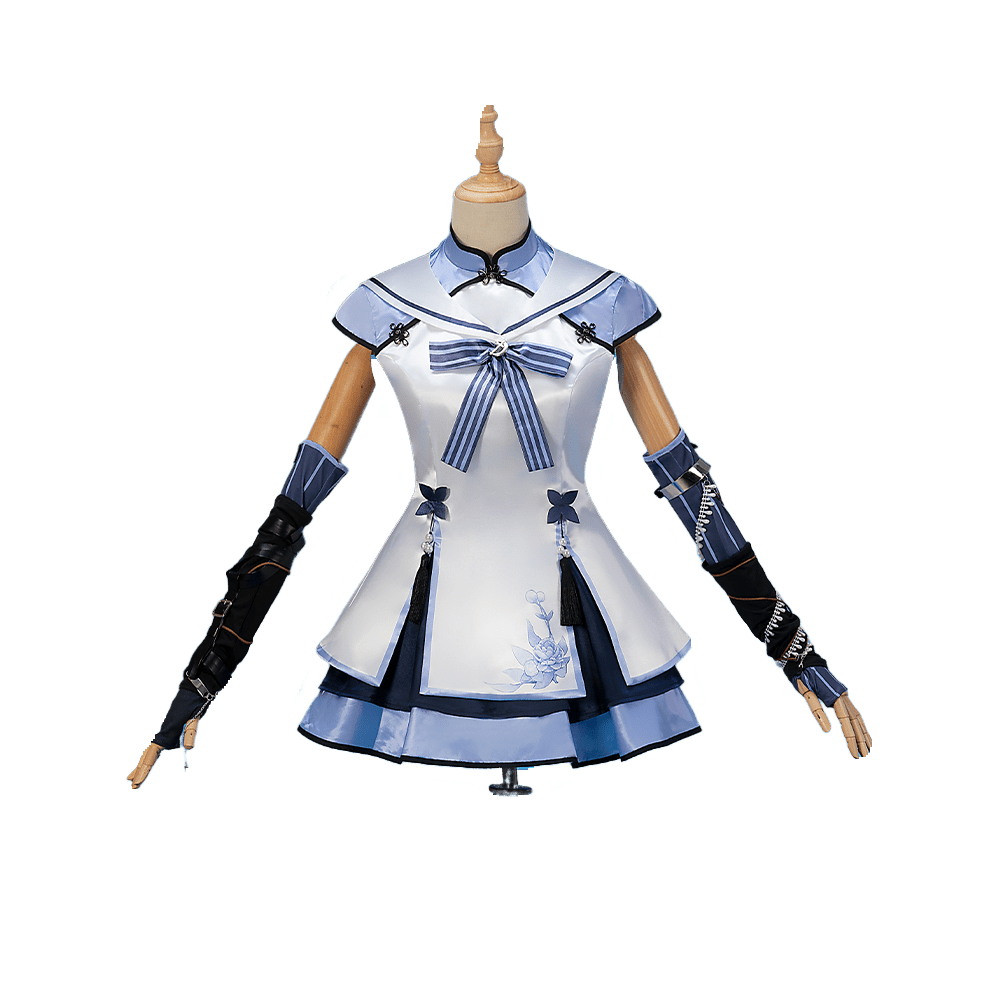 Dongxuelian Virtual YouTuber Cosplay Costume - Anime Virtual YouTuber Outfit - Coscosmos Dongxuelian Virtual YouTuber Cosplay Costume - Anime Virtual YouTuber Outfit - Coscosmos