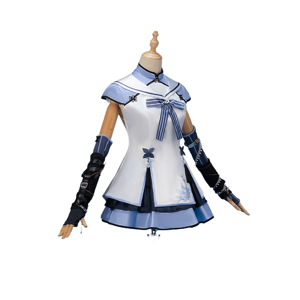 Dongxuelian Virtual YouTuber Cosplay Costume - Anime Virtual YouTuber Outfit - Coscosmos Dongxuelian Virtual YouTuber Cosplay Costume - Anime Virtual YouTuber Outfit - Coscosmos