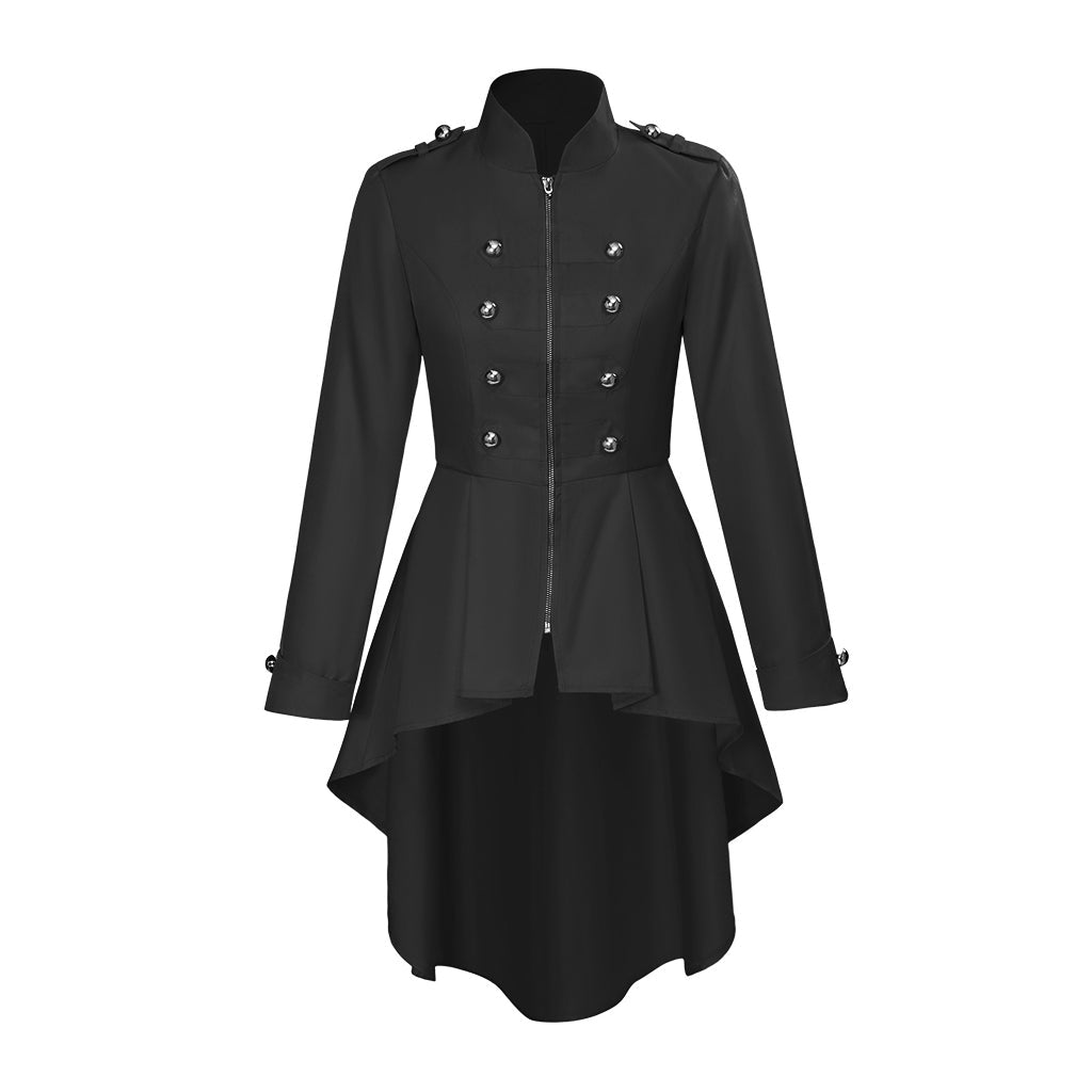 Edward Black Coat Cosplay Costume For Women – Official - Inspired, High - Quality - Coscosmos Edward Black Coat Cosplay Costume For Women – Official - Inspired, High - Quality - Coscosmos