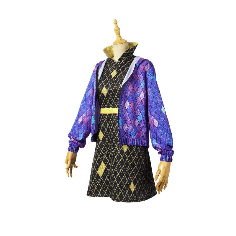 Elemental Cosplay Costume for Kids - Ember Dress, Wade Jacket, Halloween Outfit - Coscosmos Elemental Cosplay Costume for Kids - Ember Dress, Wade Jacket, Halloween Outfit - Coscosmos