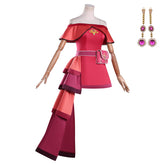 Elf Dream Ye Luoli Cosplay Costume - Ye Luoli Warrior Qina Transformation Outfit Anime Cos Full Set - Coscosmos