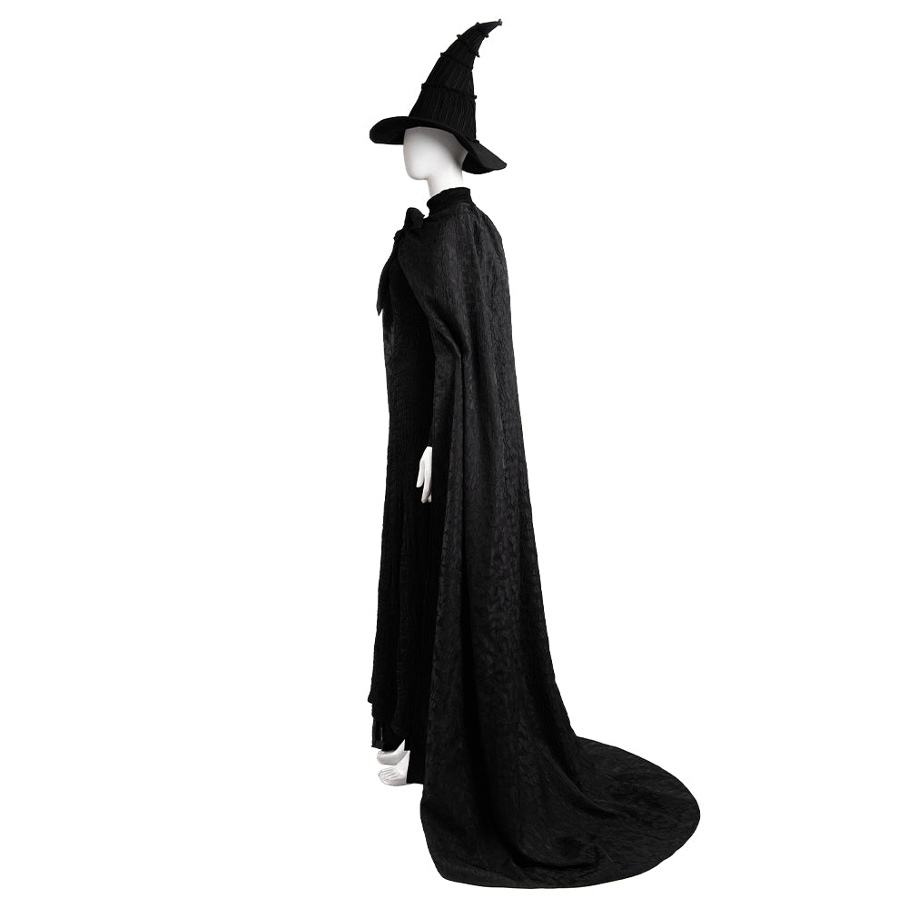 Elphaba Wicked Musical Cosplay Costume - Premium Quality for Performances - Coscosmos Elphaba Wicked Musical Cosplay Costume - Premium Quality for Performances - Coscosmos