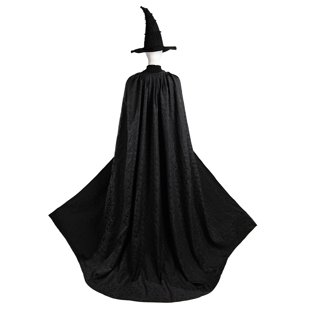 Elphaba Wicked Musical Cosplay Costume - Premium Quality for Performances - Coscosmos Elphaba Wicked Musical Cosplay Costume - Premium Quality for Performances - Coscosmos