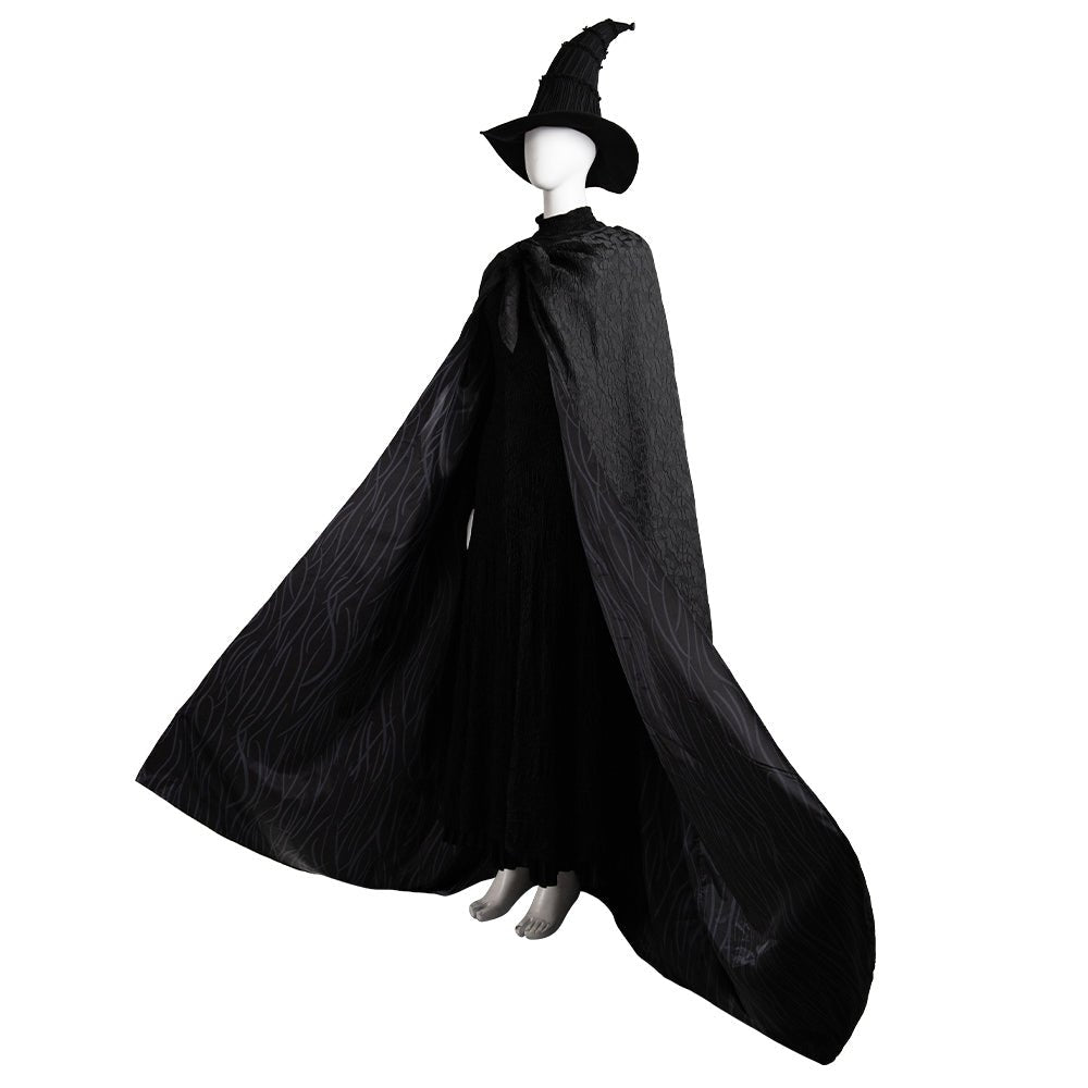 Elphaba Wicked Musical Cosplay Costume - Premium Quality for Performances - Coscosmos Elphaba Wicked Musical Cosplay Costume - Premium Quality for Performances - Coscosmos