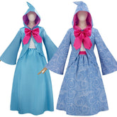 Enchanting Cinderella Fairy Godmother Costume for Halloween Magic - Coscosmos