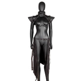 European Punk Armor Shoulder Vest Women's Halloween Cosplay Prop - Steampunk Shoulder Armor Vest - Coscosmos